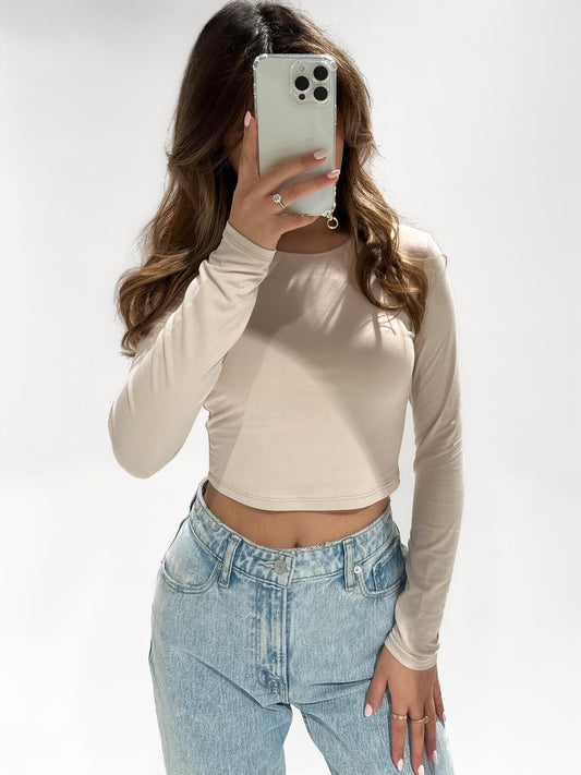 Leela top - Beige