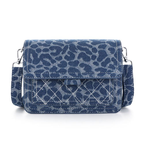 Chloe Special Denim - Leopard donker Blauw