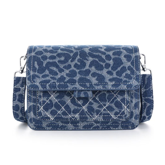 Chloe Special Denim - Leopard donker Blauw