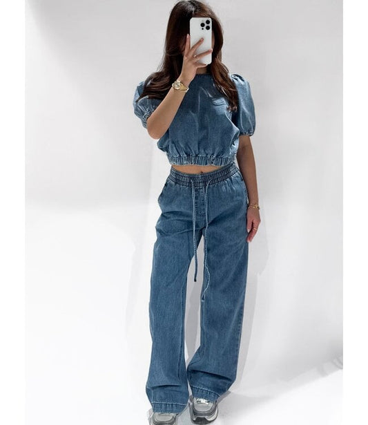 Denim Jogger dark blue