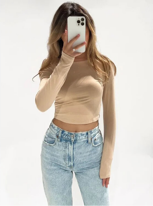 Leela Top - Latte