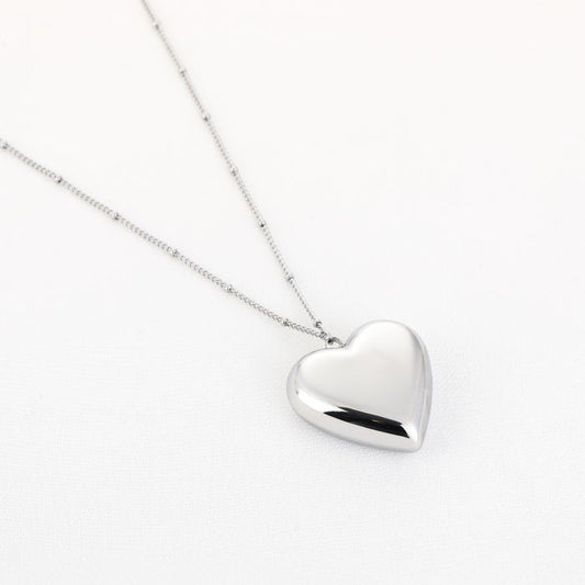 Roos Necklace 80cm - Zilver